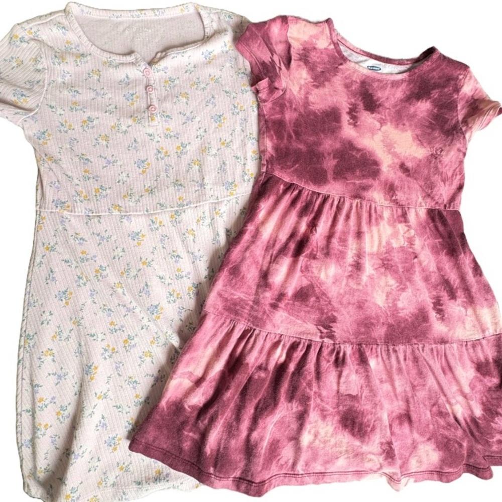 OLD NAVY & ART CLASS GIRLS SIZE 7/8 CASUAL DRESSES